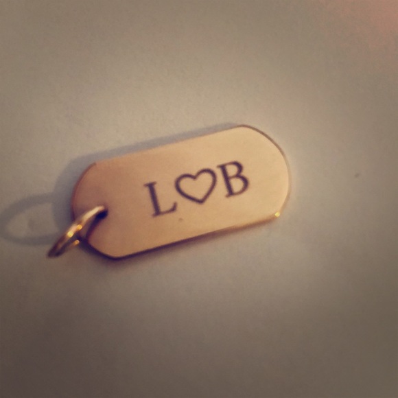 Stella & Dot Jewelry - Stella & Dot Charm, Rose Gold & Engraved